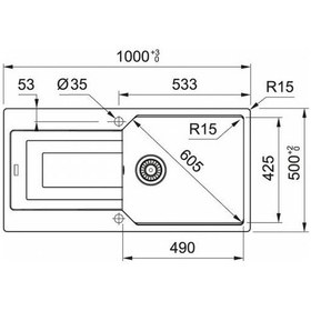 Resim Franke Ubg 611-100 Sahara Eviye.Active Pl 