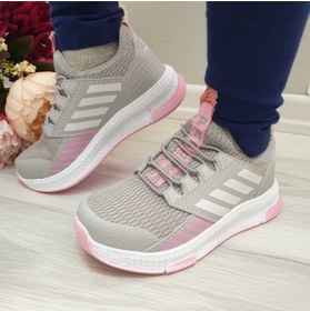 Resim Papuçka Amanal Kız Çocuk Günlük Havalı Rahat Buz Pembe Çocuk Spor Ayakkabı 