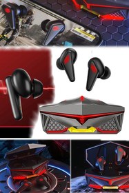 Resim Utelips Profesyonel Bluetooth Kulaklık Kulak Içi 65ms Pc Telefon Uyumlu Pubg Ses Kasabilen Gamer Kulaklık 