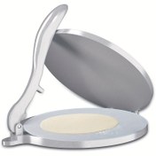 Resim 1 adet Alüminyum Alaşımlı Tortilla Presi - Dayanıklı, Düz Basma, Temizlemesi Kolay, Evde Yapılan Tortilla, Pancake ve Daha Fazlası İçin İdeal, Mutfak Araçları|Modern Mutfak Aracı|Alüminyum Alaşımlı Yapı, Tortilla Presi Yapımı 