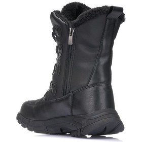 Resim Flet 189 Siyah Kadın Kar Botu Siyah 