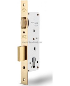 Resim Kale 154/40 40 Mm Geniş Makaralı Silindirli Kilit Saten Ayna 