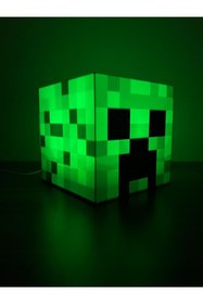 Resim genomera Minecraft Creeper Lambası (USB LED Işık İle Çalışır) 