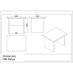 Resim Robin Home Verona Abcdefg Ofis Büro Çalışma Masası Takımı Makam Takımı Barok-gri 
