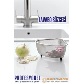 Resim Die Grup Hsnet Lavabo Süzgeci -Lavabo Çöplüğü - Lavabo Içi Çöp Süzgeci 304 Paslanmaz Çelik Dıegr 