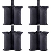 Resim 4 Adet Ağır Çift Dikişli Ağırlık Çantaları, Katlanabilir Bacak Ağırlıkları 