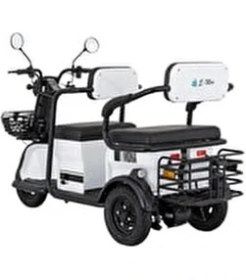 Resim E-Moon Mona Elektrikli 3 Teker Scooter Moped 