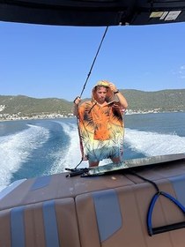 Resim Havlu Panço Plaj Havlusu 