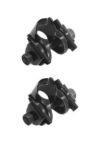 Resim Yifomall Mountain Bike Ultra-soft Thickened Comfort Saddle Cushion Set With Wrench And 2 Clamps - Black Bicycle Seat Accessory Çok Renkli 