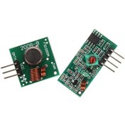 Resim 433Mhz Rf Kablosuz Alıcı Verici Modül - Transmitter Receiver ... 