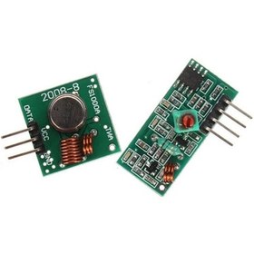 Resim 433Mhz Rf Kablosuz Alıcı Verici Modül - Transmitter Receiver ... 