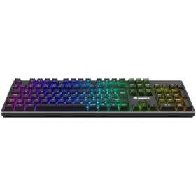 Resim Gamebooster G24b Enigma Rainbow Aydınlatmalı Red Switch Siyah Mekanik Gaming Klavye 