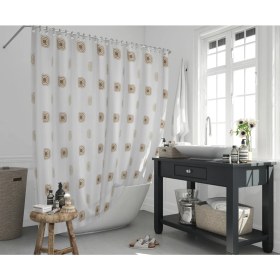 Resim Zethome Jackline Banyo Duş Perdesi 6969 Tek Kanat 1X180X200 