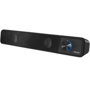 Resim Mikado MD-69S Siyah 3Wx2 Led Işıklı Multimedia Soundbar Speaker 