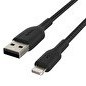 Resim Belkin Usb A Örgülü 2M Lightning Siyah Şarj Data Kablosu 