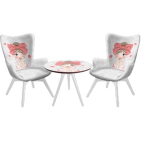 Resim ReHome Lara Fiskos Set - Açık Mavi 