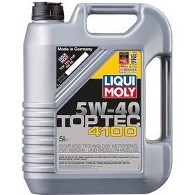 Resim Liqui Moly Top Tec 4100 5W-40 Sentetik Motor Yağı 5 L 