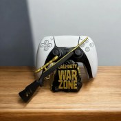 Resim Call Of Duty Temalı Playstation Konsol Tutucu, Kol Tutucu, Stand Joystick Standı 