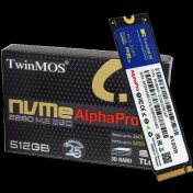 Resim Twinmos NVME512GB2280AP, Alphapro, 512GB, 3600-3250MB/S, Gen3, Nvme Pcıe M.2 2280, Ssd, Tlc, 3dnand 