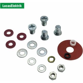 Resim Lucas Marş Yastık Çekirdek Cıvatası (M127) (M9*1.5 / Boy:15 Mm) (Takım) 