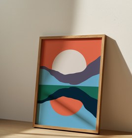 Resim Ufuk Uyumu Serisi No.1 - 21x30 cm 