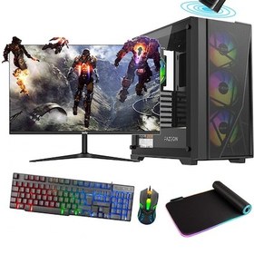 Resim Draven DRV-527 R7-7800X3D 32 GB 1 TB M.2 SSD RTX3080 24" W11P Masaüstü Oyuncu Bilgisayarı 