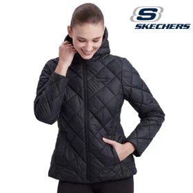 Resim Skechers W Capitone Hooded Jacket S212001-001 Kadın Günlük Mont 