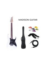 Resim Madison Meg-Wh Beyaz Elektro Gitar Set 