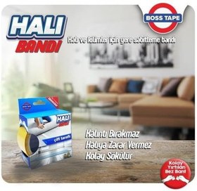 Resim Kaydırmaz bant Boss çift taraflı halı,kilim,paspas kaydırmaz 2Ad. 