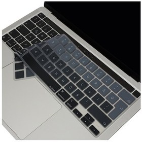 Resim McStorey Macbook Pro 13 Klavye Koruyucu Silikon Türkçe Q Ters L Enter M1 M2 A2338 A2289 A2251 Pembe Mavi 