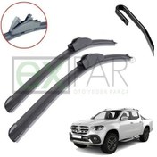 Resim Mercedes Benz X Serisi Ön Cam Silecek Süpürgesi Takımı 2017 - 2020 Mercedes X Ön Silecek Sağ Sol 