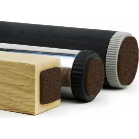 Resim Kacar Home Yapışkanlı Mobilya Masa Sandalye Parke Zemin Ayak Koruyucu Kaydırmaz Keçesi 24 mm (66'lı Paket) 