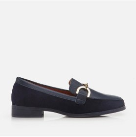 Resim Hotiç Hakiki Deri Lacivert Kadın Loafer 01ayh275880a680 Lacivert 