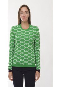 Resim Yeni Tory Burch Bayan Kazak (295886652) Yeşil 