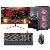 Resim Dragos DRx6905 i7 10700F 16GB 512GB NVMe 6GB RTX3050 27 inç 165Hz Curved Oyuncu Masaüstü Bilgisayarı 
