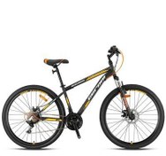 Resim MAGNUM - 27.5 - MTB - 15' - 21 Vites - M.Disc - Mat Siyah-Neon Turuncu/Gri 