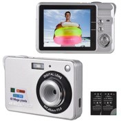 Resim Andoer-2 4k Dijital Kamera Video Kamera Kamera 48mp 2,8 İnç Gümüş Gümüş 