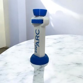 Resim Ayarlanabilir Ekran Kartı Tutucu intel logolu, Ekran Kartı Destek Aparatı, Gpu 1 Adet 