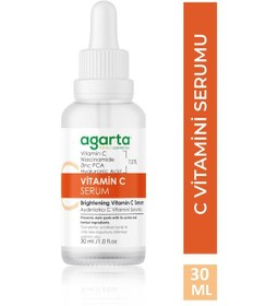 Resim Agarta Aydınlatıcı Koyu Leke Karşıtı Vitamin C Serum 30 ML 