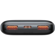 Resim Baseus Bipow Pro 10.000 maH 22.5W Digitsal Display Powerbank Siyah 