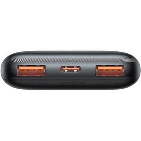 Resim Baseus Bipow Pro 10.000 maH 22.5W Digitsal Display Powerbank Siyah 