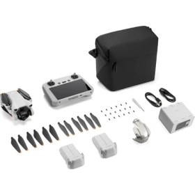 Resim DJI Mini 3 Fly More Combo DJI RC – 4K HDR Kameralı, GPS’li, Ultra Hafif Katlanabilir Drone, 10,7 m/s Rüzgar Dayanımlı 