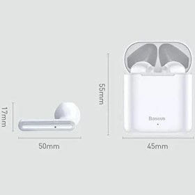 Resim Baseus Encok W09 TWS Kulak İçi Bluetooth Kulaklık Beyaz Outlet 
