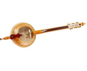 Resim String Instrument Quality 6 Courses Gourd Kabak Kemane W/ Bag 