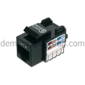 Resim Digitus Cat6 Keystone Jack Siyah Renk Rj-45 