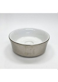 Resim Bocchi Vessel Luna 1174-411-0125 Lavabo Gümüş Desenli 38 CM 1466841 