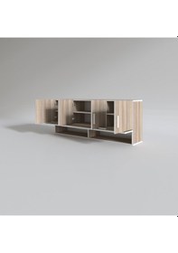 Resim Kenzlife hazır mutfak general crd 060*150*22 mutfak banyo dolabı kapaklı raflı 