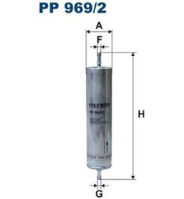 Resim FILTRON PP969/2 Yakit Filtresi (Land Rover:Freelander 2.0 Td4 Awd 01-06) WJN000080 PP9692 (WC135726) 