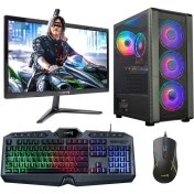 Resim Turbox Tx173 Intel Core i5 2400 8GB Ram 256GB SSD 4GB GT730 21.5" Monitör Masaüstü Oyun Bilgisayarı 