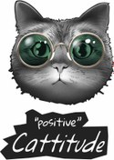 Resim UBGA GIFT Sevimli Kedi 15 Cm Özel Tasarım Motor Kask Araba Duvar Stıcker Çıkartma 
